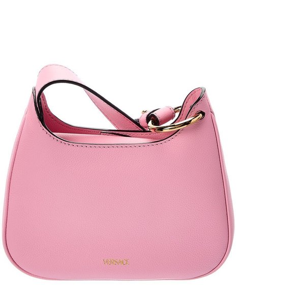 Versace La Medusa Small Leather Hobo Bag - Picture 2 of 5